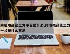 跨境电商第三方平台是什么,跨境电商第三方平台是什么意思