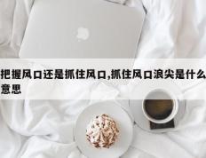 把握风口还是抓住风口,抓住风口浪尖是什么意思