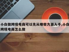 小白做跨境电商可以先从哪些方面入手,小白跨境电商怎么做
