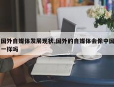 国外自媒体发展现状,国外的自媒体会像中国一样吗