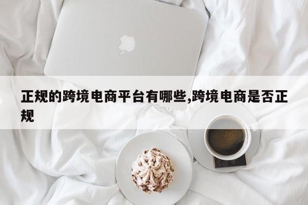 正规的跨境电商平台有哪些,跨境电商是否正规