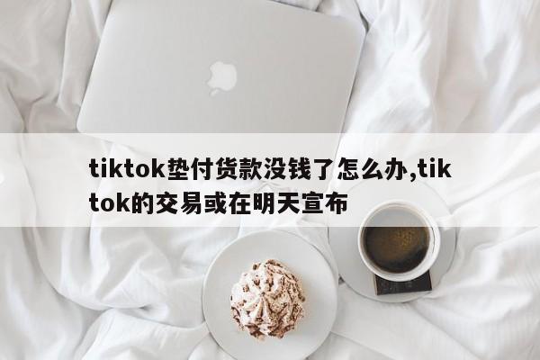 tiktok垫付货款没钱了怎么办,tiktok的交易或在明天宣布